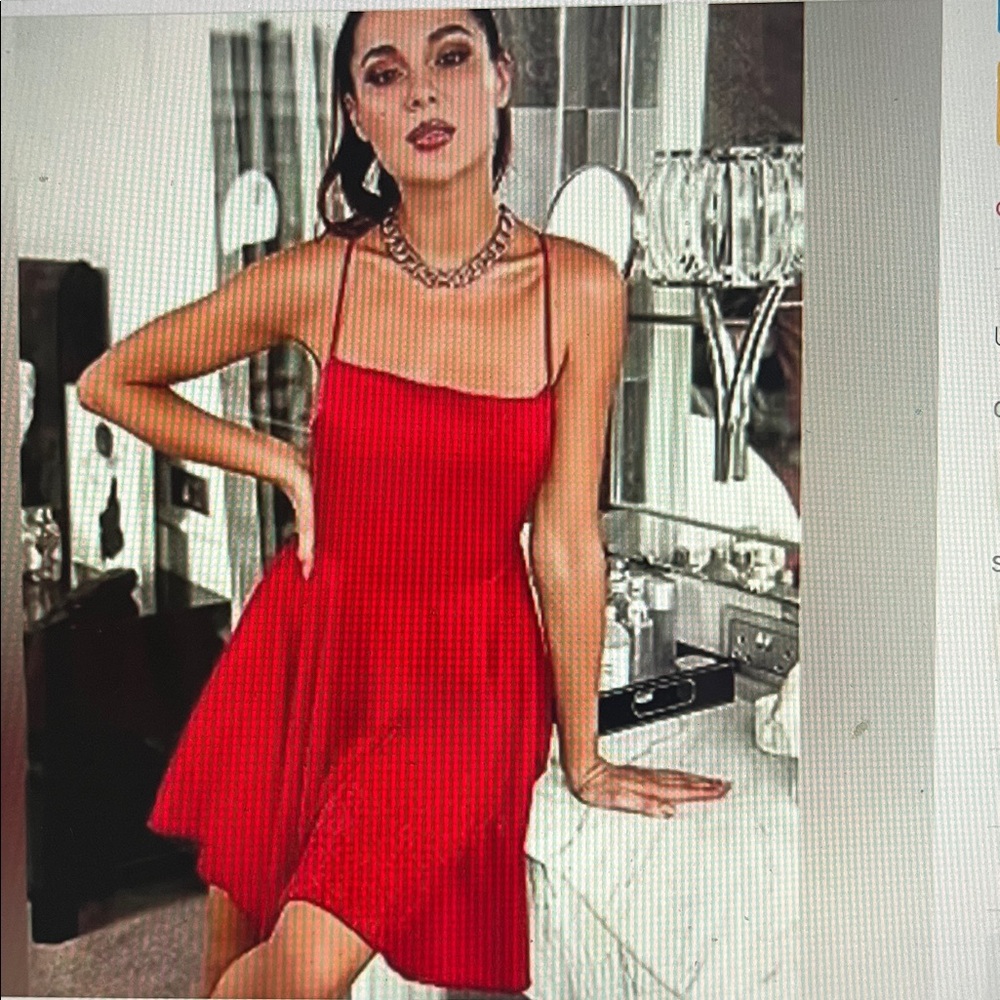 Urban Outfitters Red Mini Dress